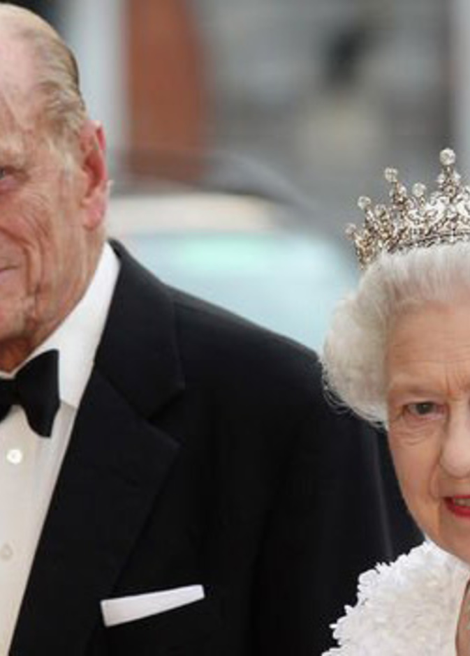 الأمير فيليب والملكة إليزابيث الثانية 