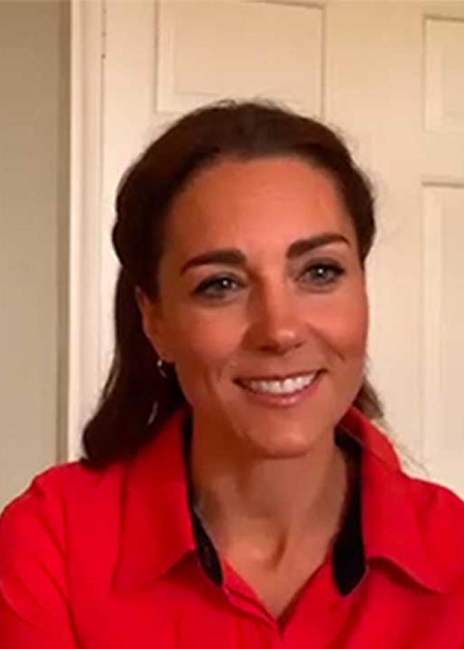 كيت ميدلتون تزور مؤسسة خيرية في جولة افتراضية