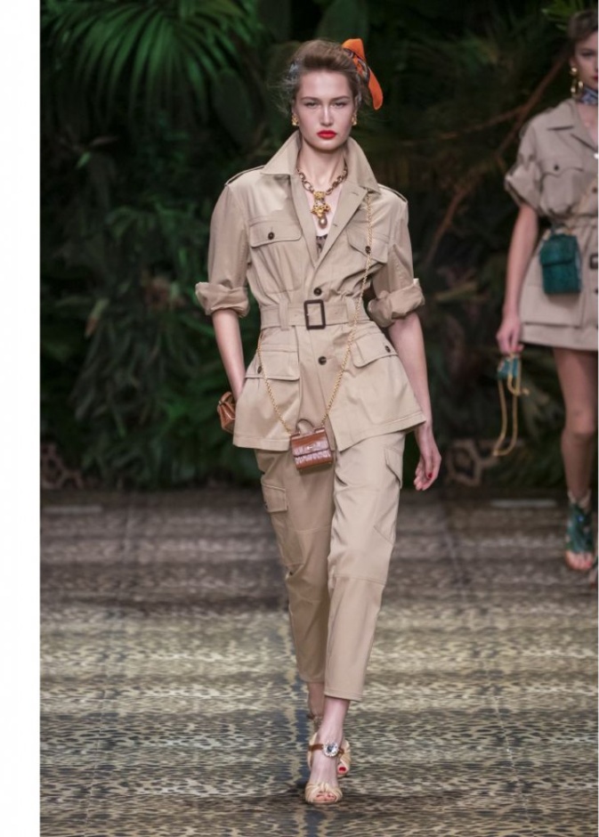 اجمل موديلات البدلات بالجيوب البارزة من دار Dolce&Gabbana