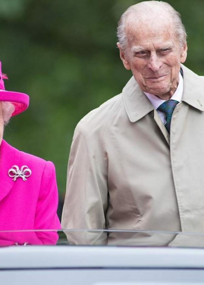 الأمير فيليب و الملكة إليزابيث الثانية