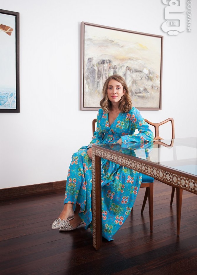 المصممة السعودية ديمة العجلاني 