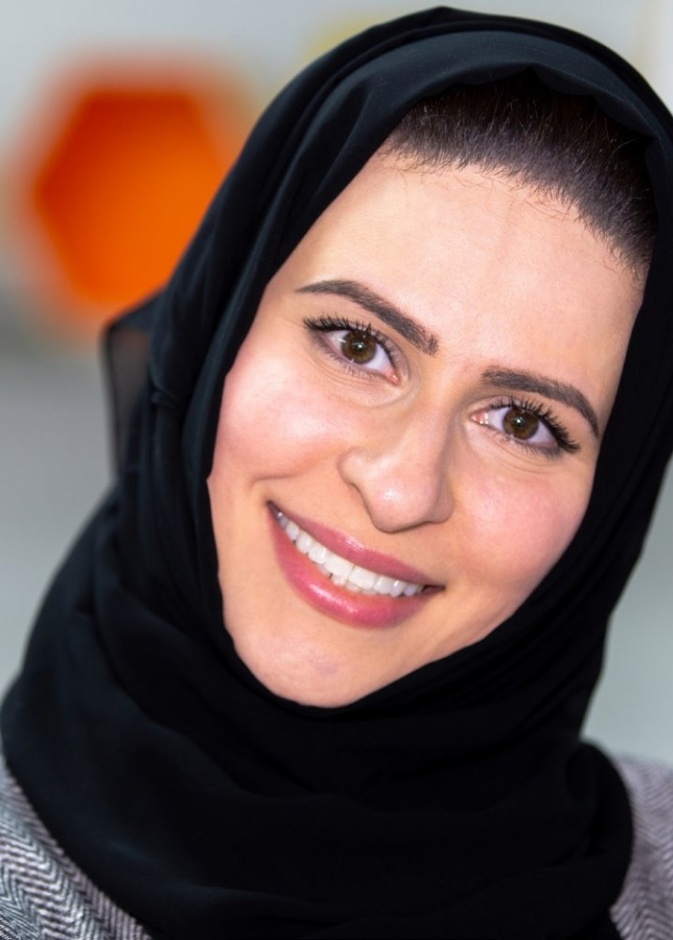 المتسابقة السعودية الدكتورة رحاب حسنين