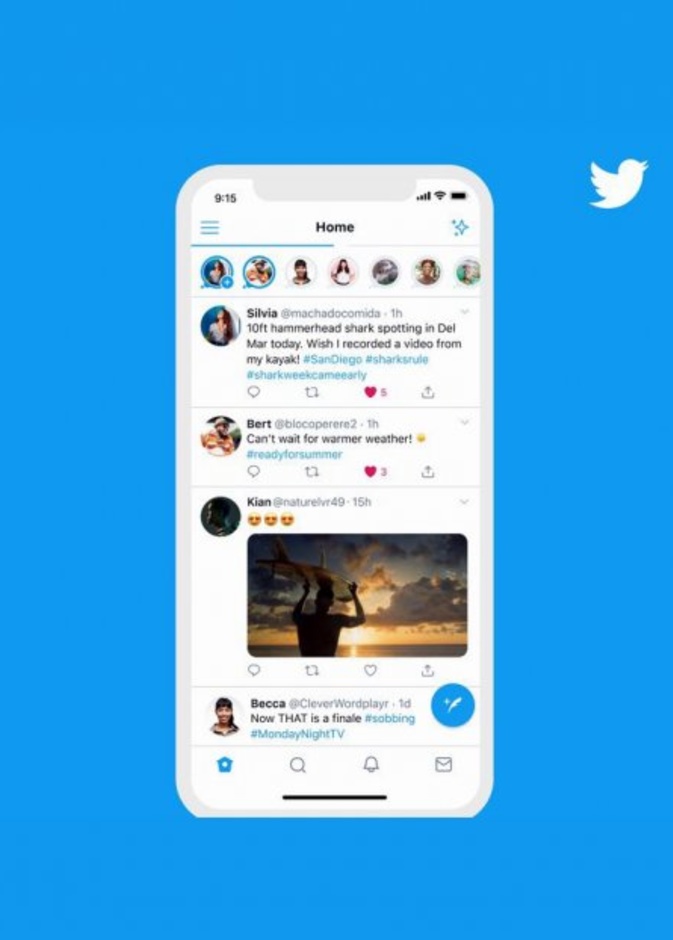  تويتر تتيح ميزة القصص Fleets في العديد من الدول