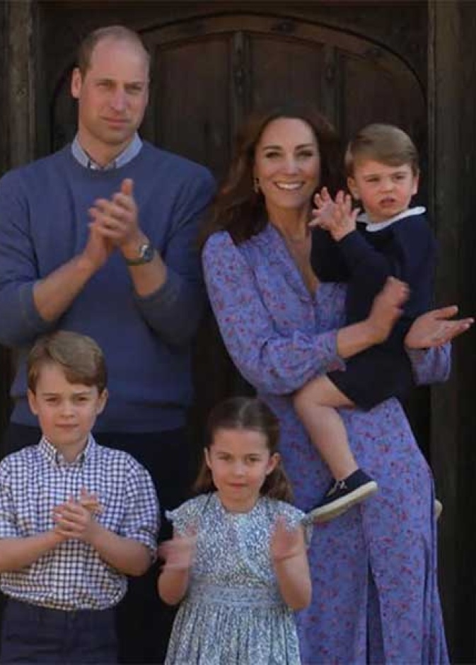 عائلة كمبريدج تحب الشوكولاتة