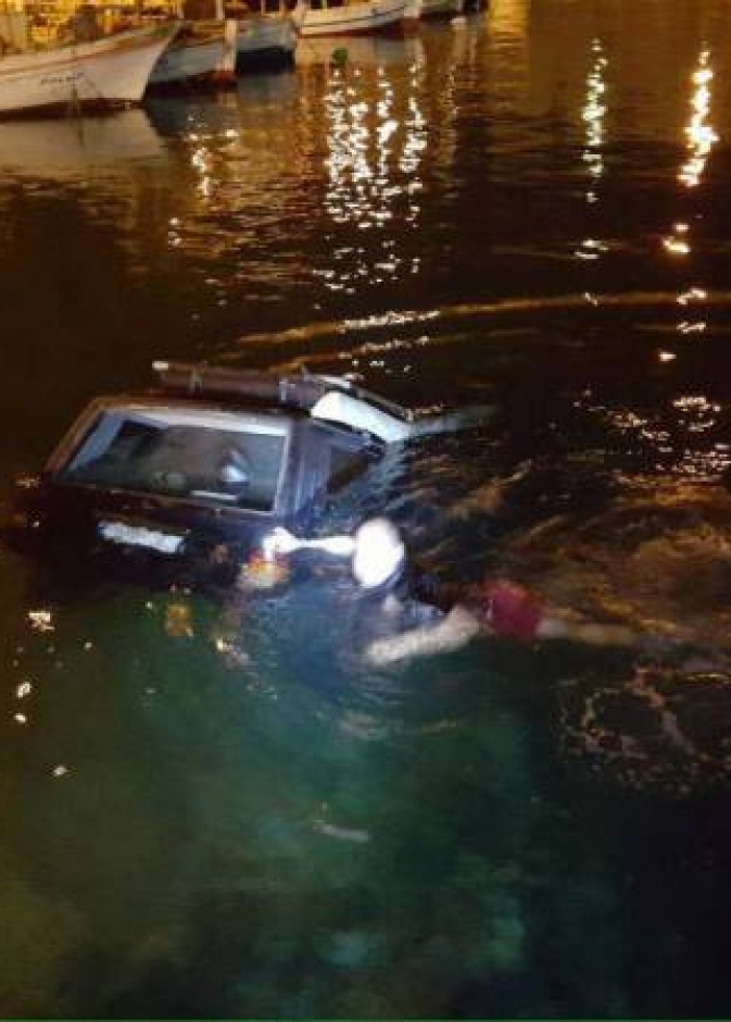 غرق السيارة التي تقل العروس في ترعة بمحافظة المنيا في مصر