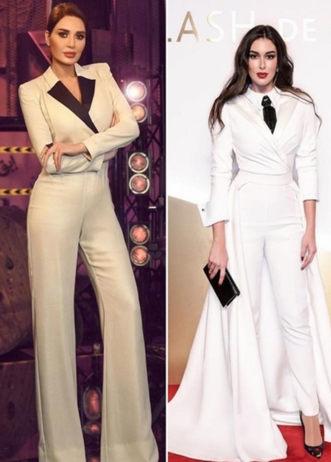  إطلالة بالبدلة بطريقة عصرية