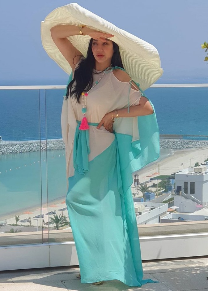 احدث موديلات فساتين لجين عمران موضة صيف 2020