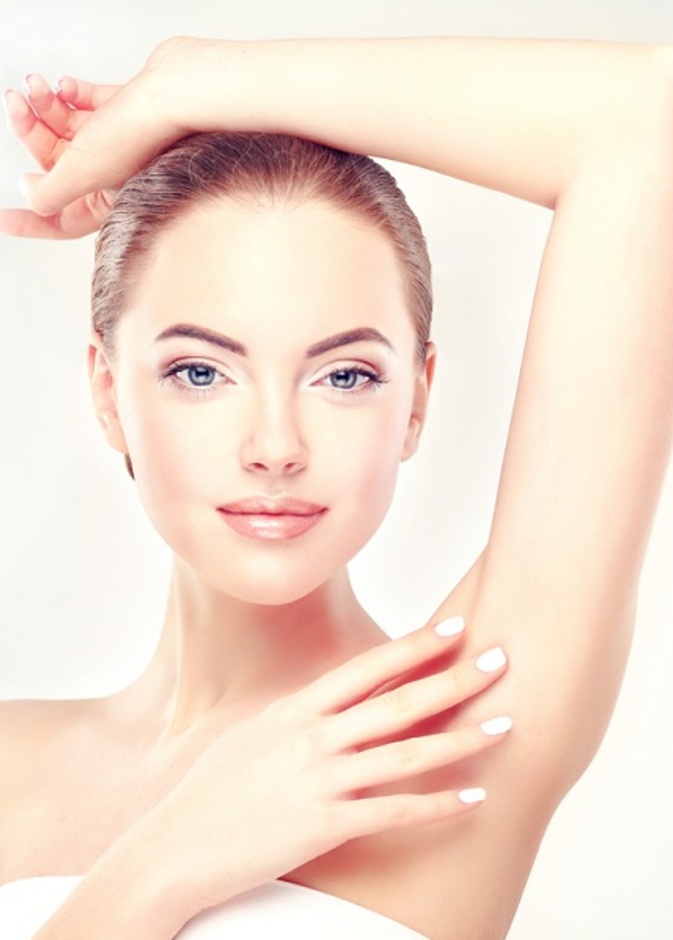 تبييض الابط