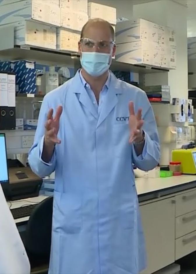 الأمير وليام يتخذ جميع إجراءات الوقاية