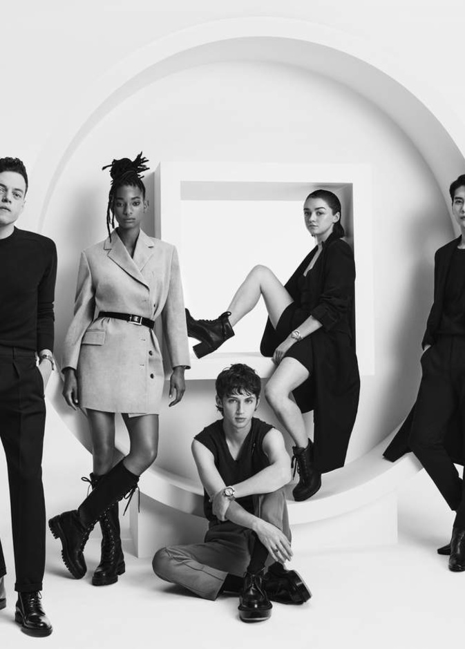  رامي مالك، ويلو سميث، تْروي سيفان، مايزي ويليامز، جاكسون وانغ