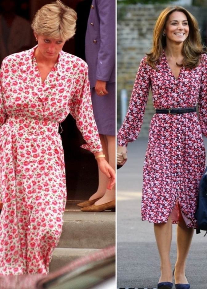  كيت متألقة بفستان مايكل كورس