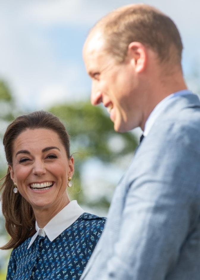 الأمير وليام وزوجته حضرا حفل خاص أقيم في المستشفى