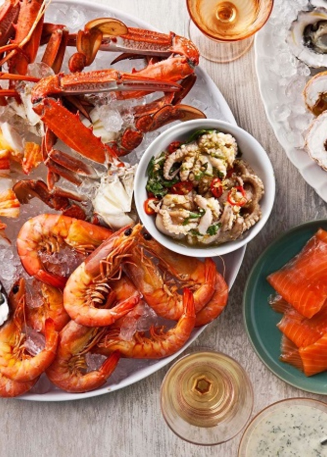  فوائد الأطعمة البحرية الصحية