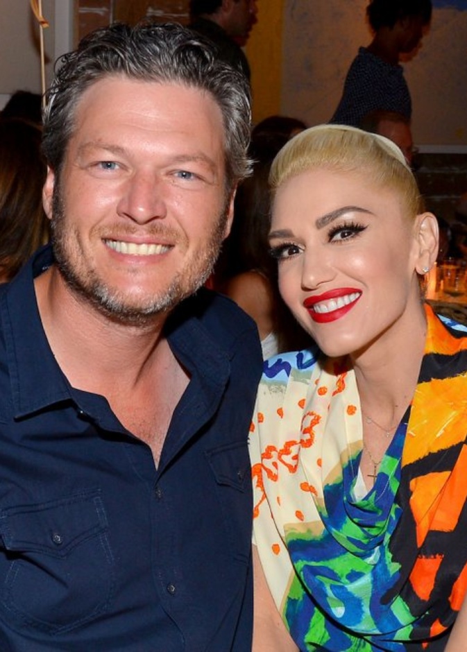  غوين ستيفاني وبليك شيلتون 