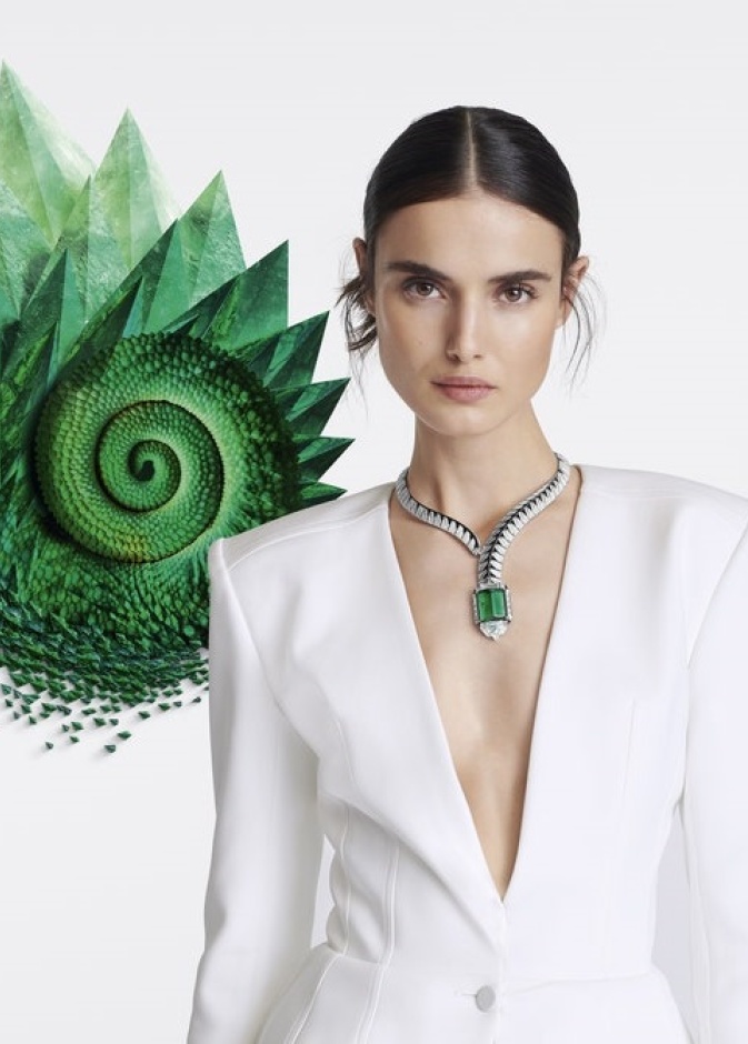 مجموعة مجوهرات  Sur Naturel من كارتييه 