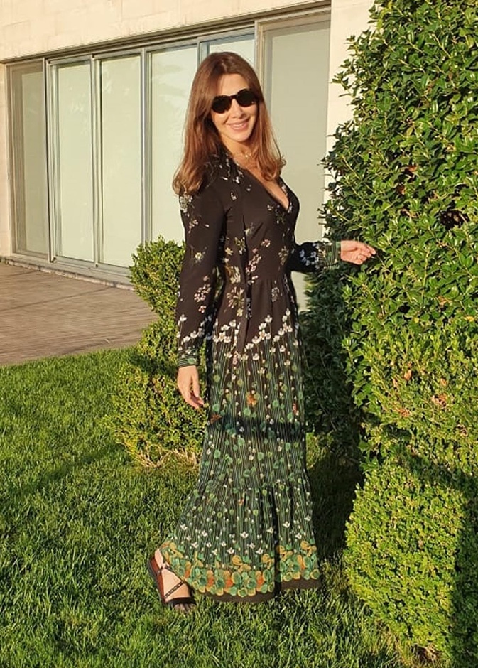 موديلات فساتين مشجرة مستوحاة من اطلالات النجمة نانسي عجرم