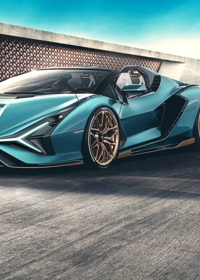 لامبورغيني سيان رودستر‘ من الخلف