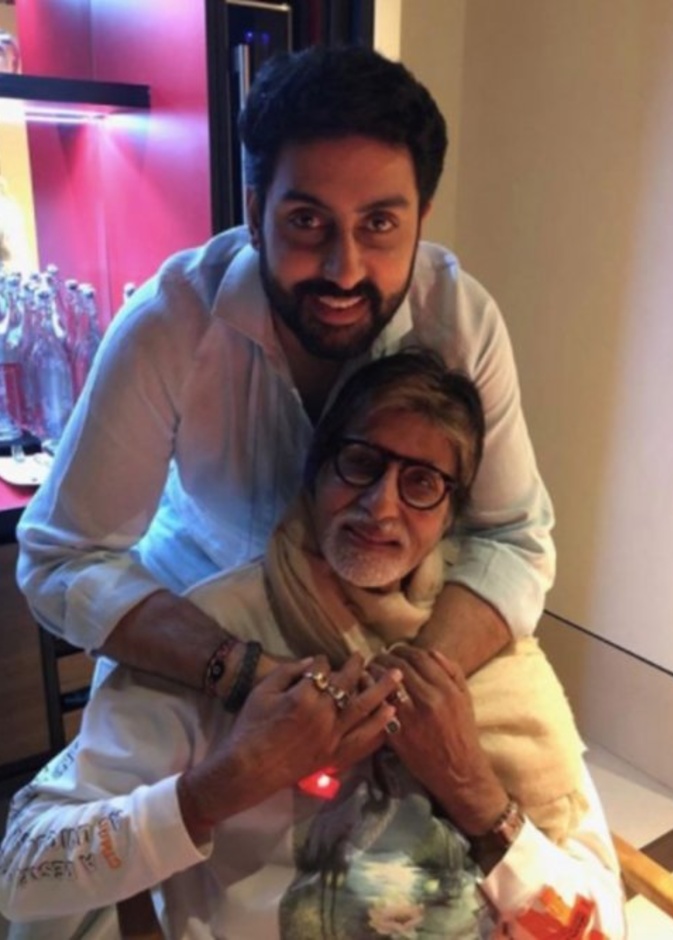  نجوم بوليوود يتمنون الشفاء العاجل لأميتاب باتشان وابنه