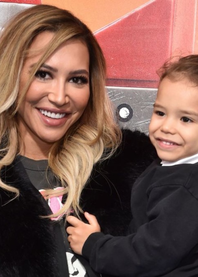 نايا ريفيرا وابنها