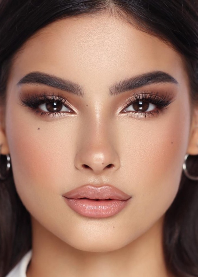  اعتمدي اللون البني لمكياج ترابي رائع
