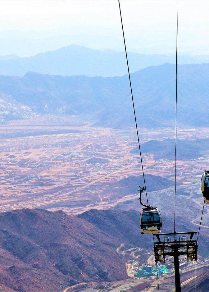 مدينة الطائف الجبلية في السعودية عاصمة فصل الصيف