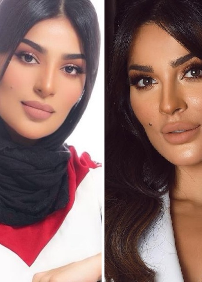 صور فاطمة الانصاري ونادين نجيم وشبه بينهما لا يصدق