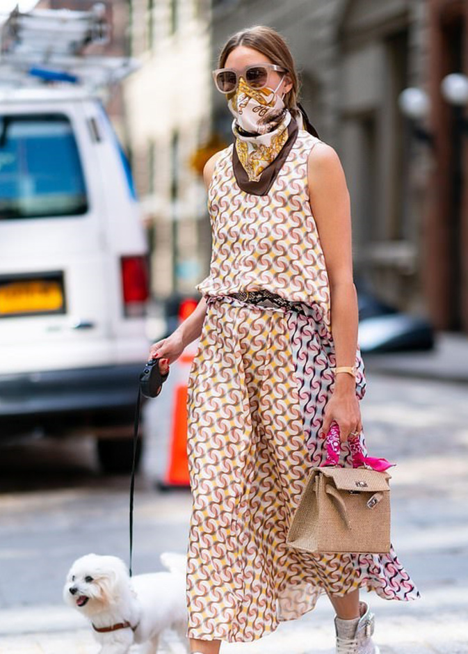 صور احدث صيحات كمامات انيقة فاخرة من وحي اطلالات أوليفيا باليرمو