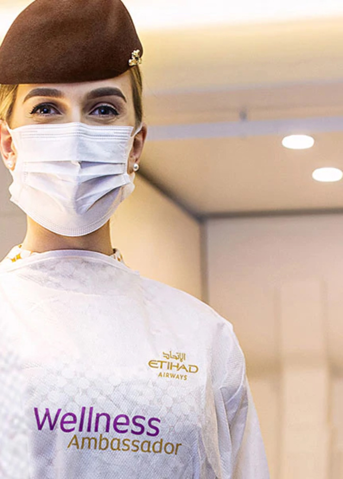 تطبيق إجراءات فحص PCR على جميع المسافرين القادمين إلى أبوظبي على متن رحلات الاتحاد للطيران