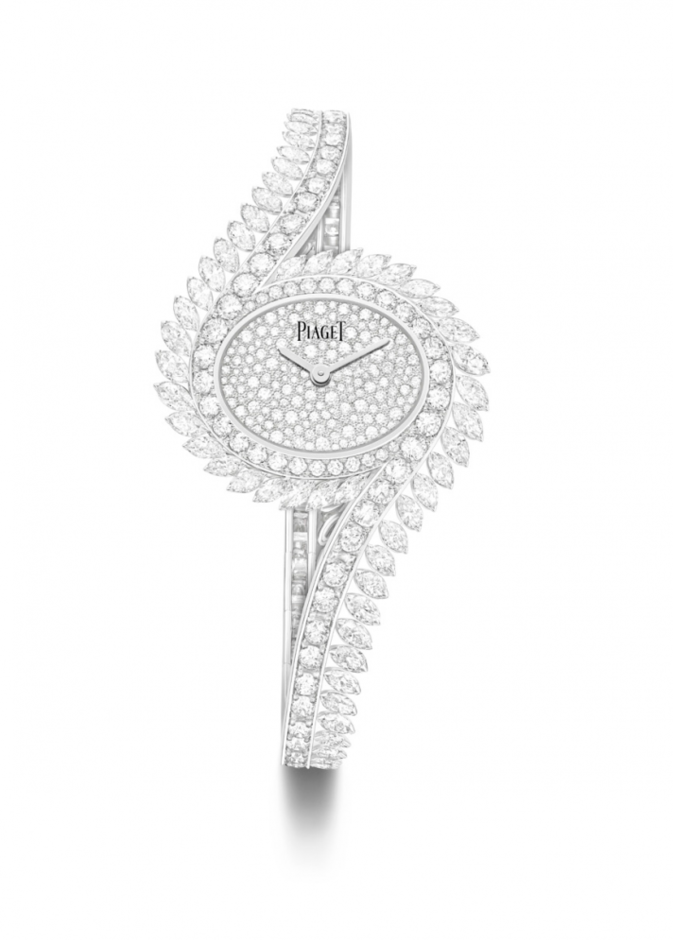 ساعة مجوهرات "لايملايت غالا" Limelight Gala فريدة من "بياجيه" Piaget