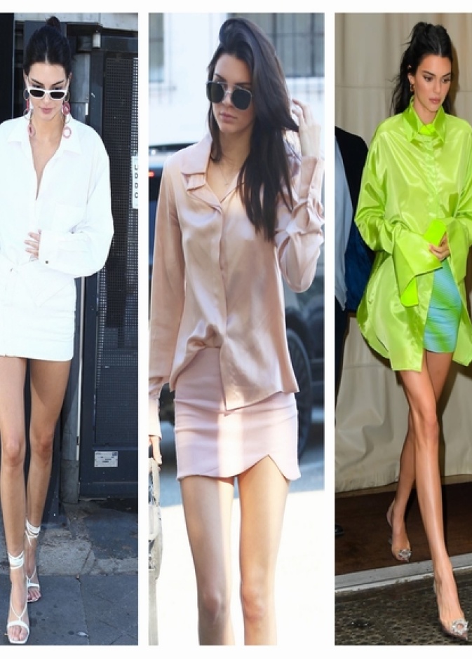 استوحي اطلالاتك بالتنورة الميني من ستايل كيندل جينر العصري والشبابي