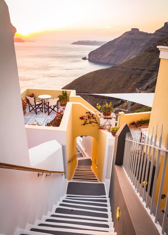 سانتوريني Santorini بواسطة H Fall
