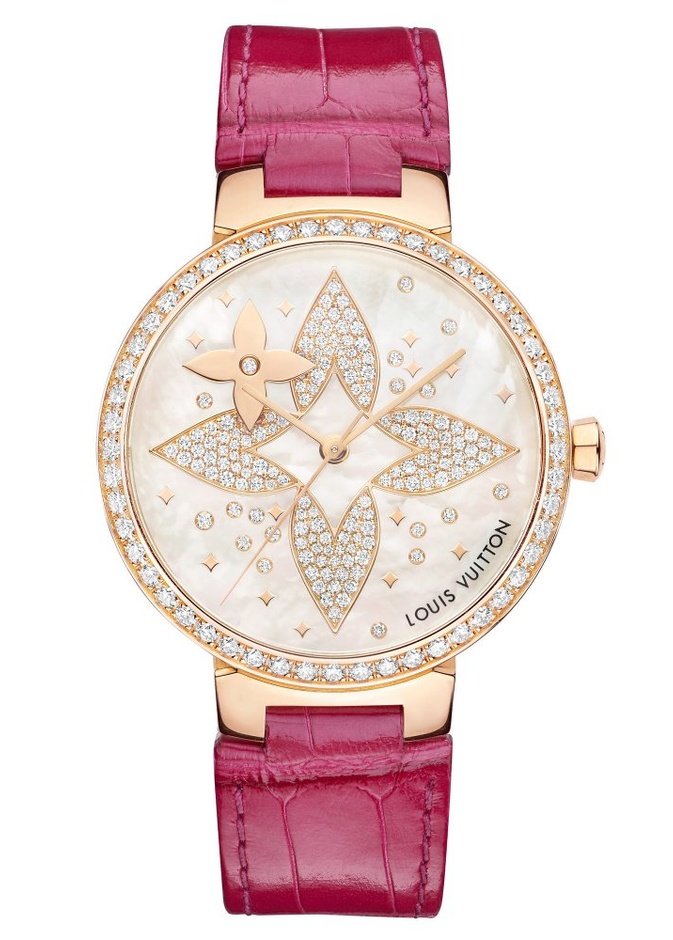 موديلات الساعات الملونة من لويس فويتون Louis Vuitton