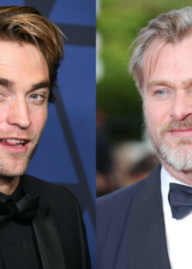 روبرت باتينسون و كريستوفر نولان