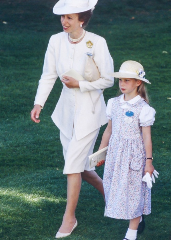 الأميرة آن وابنتها