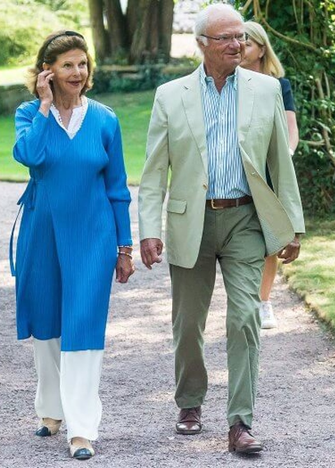 ملك وملكة السويد يقومان بتسليم جوائز سوليدين 