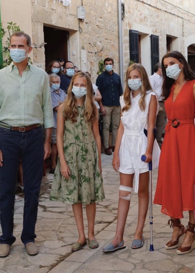 العائلة الملكية الإسبانية في رحلة إلى متحف Fray Junipero Serra في مايوركا 