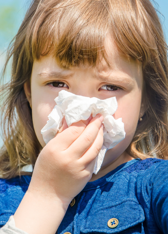 علاج زكام الاطفال في الصيف