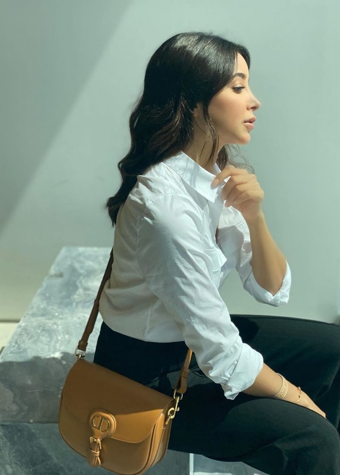 احدث موديلات حقائب فاخرة على الكتف من وحي اسيل عمران