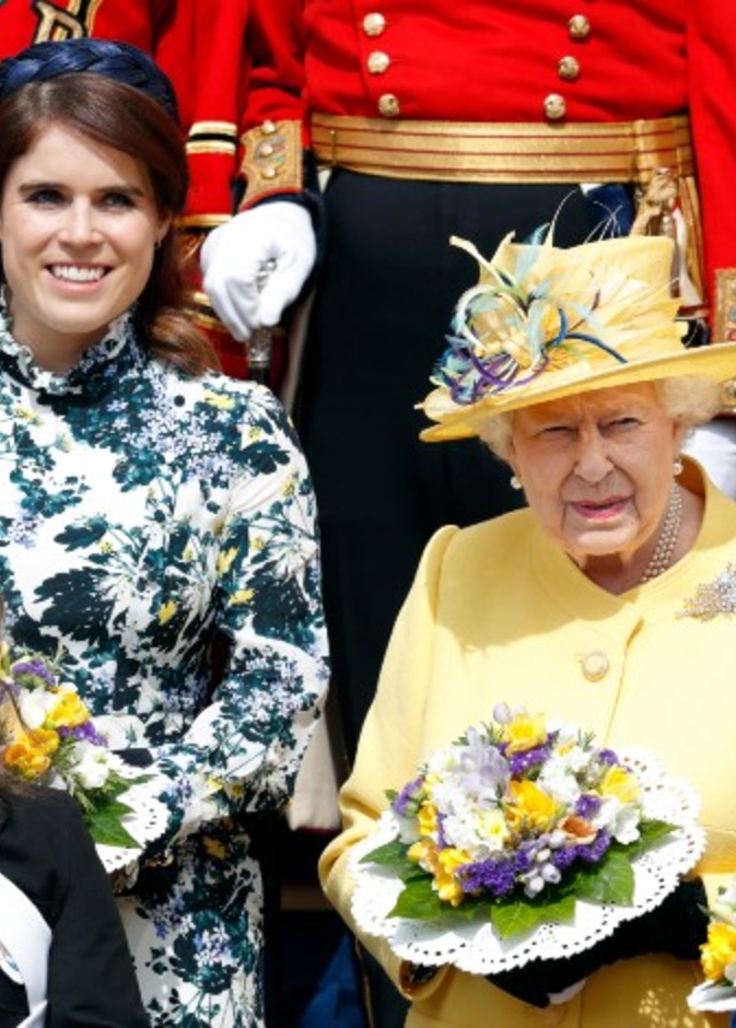 الأميرة يوجين تصل قلعة بالمورال