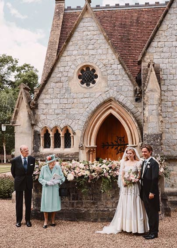 الأميرة بياتريس أقامت حفل زفاف صغير