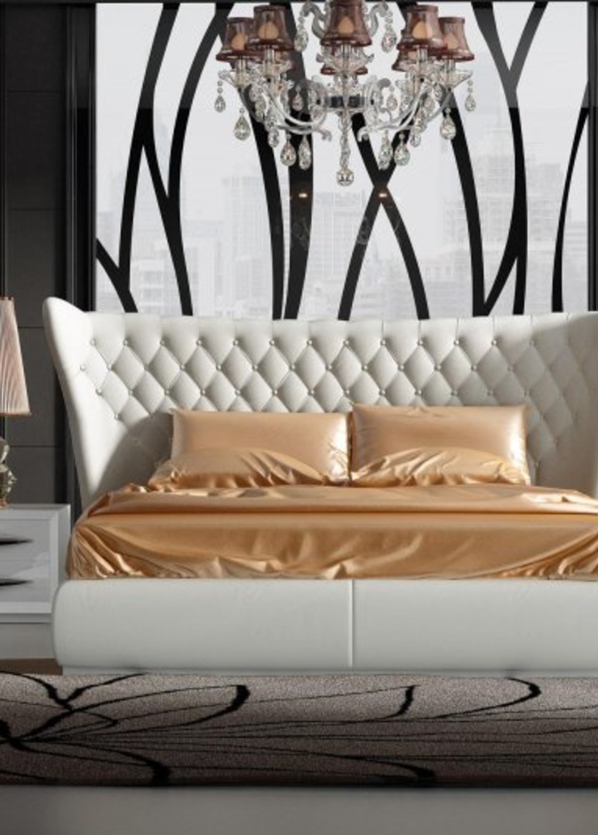 تصميم سرير فخم لغرفة نوم كلاسيك