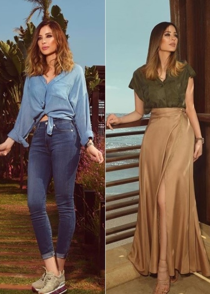 بين اللوك الدنيم الكاجول والإطلالة الأنيقة بالتنورة الماكسي، أي أسلوب تفضّلين