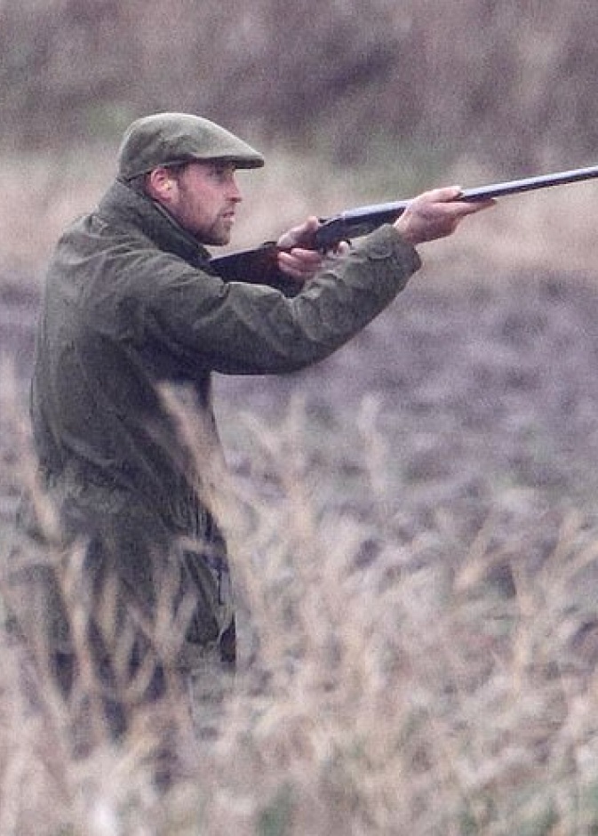  الأمير وليام والأمير جورج يذهبان معا في رحلة صيد على أرض بالمورال