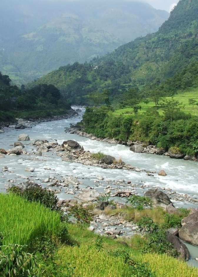 الطبيعة الخلابة في نيبال بواسطة H-en-M