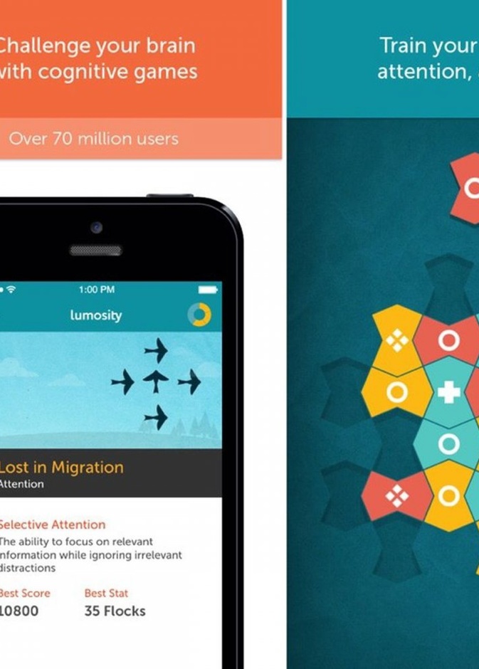  تطبيق Lumosity