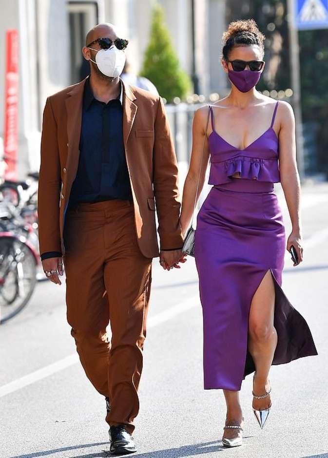 ناتالي ايمانويل مع حبيبها أليكس لانيبيكون