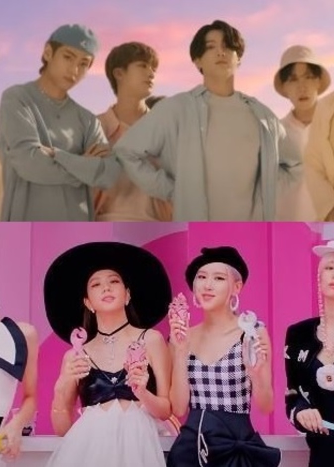 فرقة بلاك بينك وبي تي اس