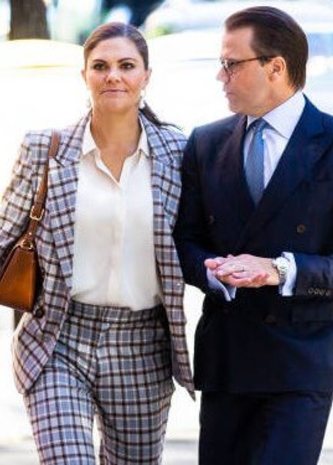 الأميرة فيكتوريا والأمير دانيال 