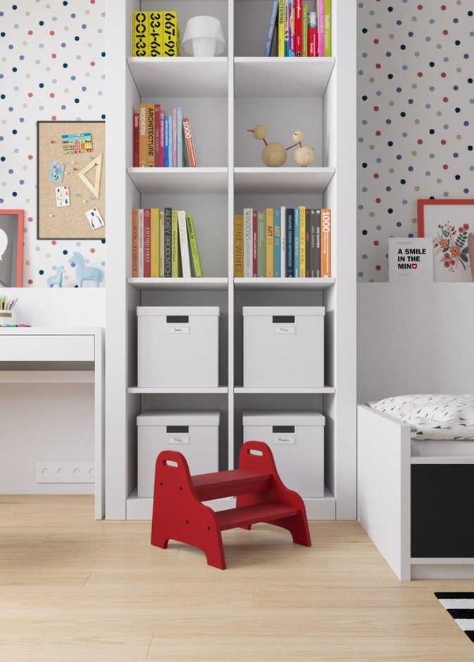  ورق جدران بألوان مبهجة لغرف الأطفال