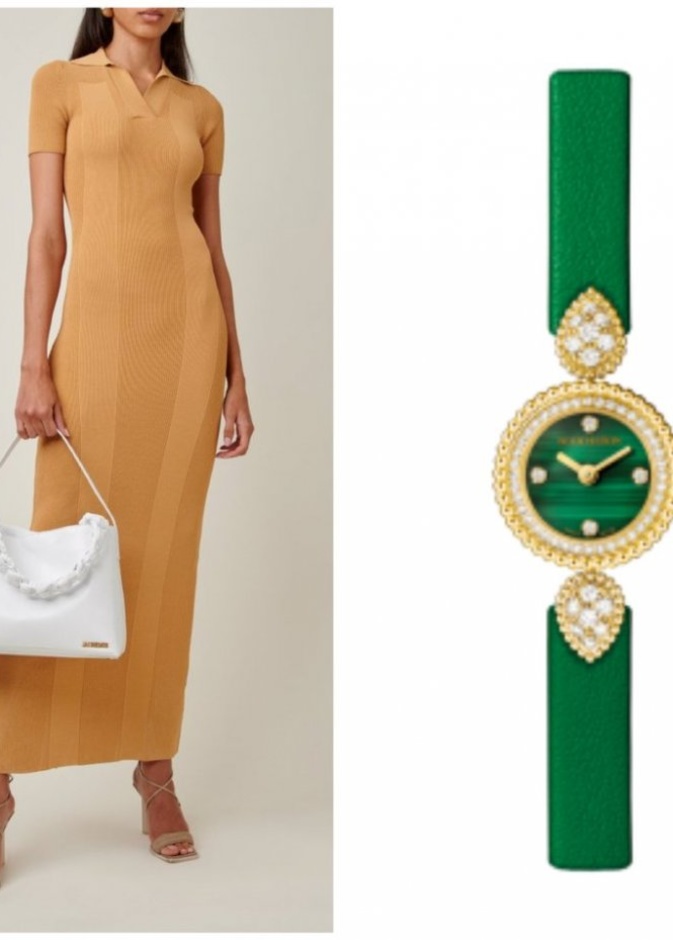 ساعات نسائية للخريف من Boucheron وفستان من Jacquemus